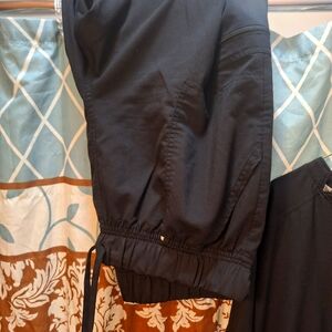 Brand New Black Scrub Set Top & Bottom Size XL.